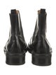 AMI Alexandre Mattiussi Leather Chelsea Boots