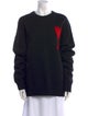 AMI Alexandre Mattiussi Virgin Wool Graphic Print Sweater