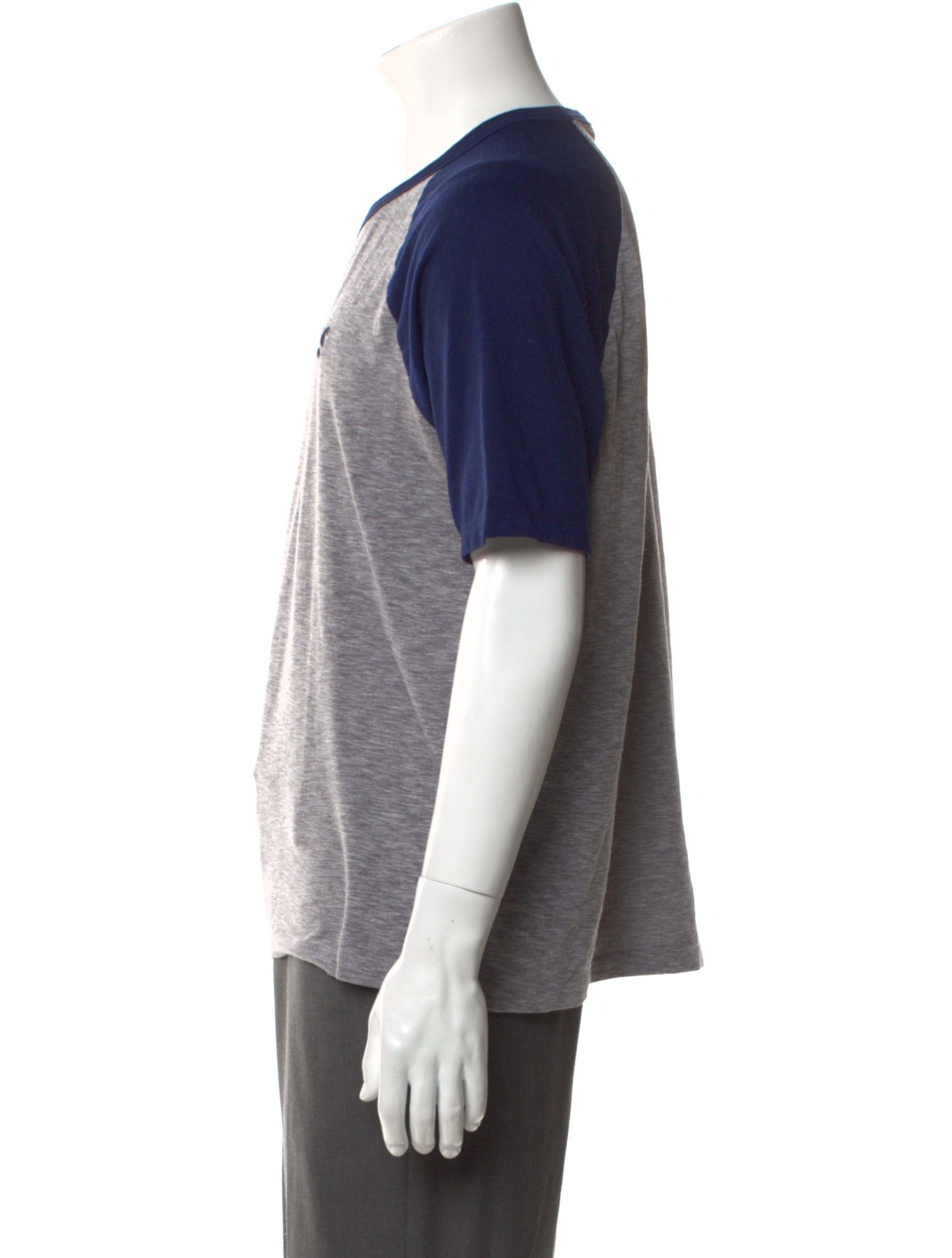 AMI Alexandre Mattiussi Graphic Print Crew Neck T-Shirt