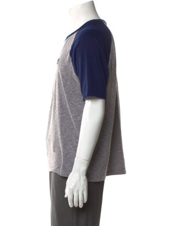 AMI Alexandre Mattiussi Graphic Print Crew Neck T-Shirt