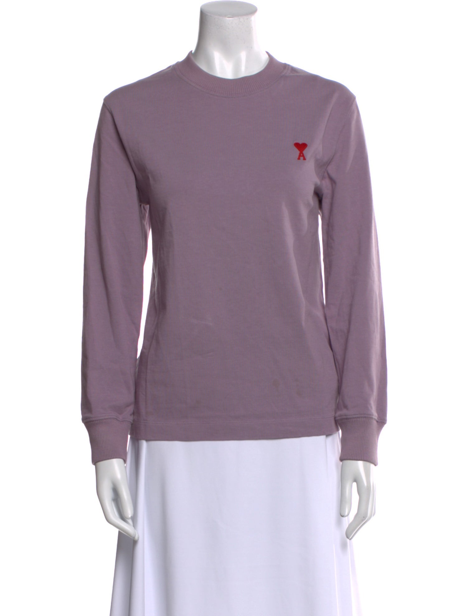 AMI Alexandre Mattiussi Crew Neck Long Sleeve Sweatshirt