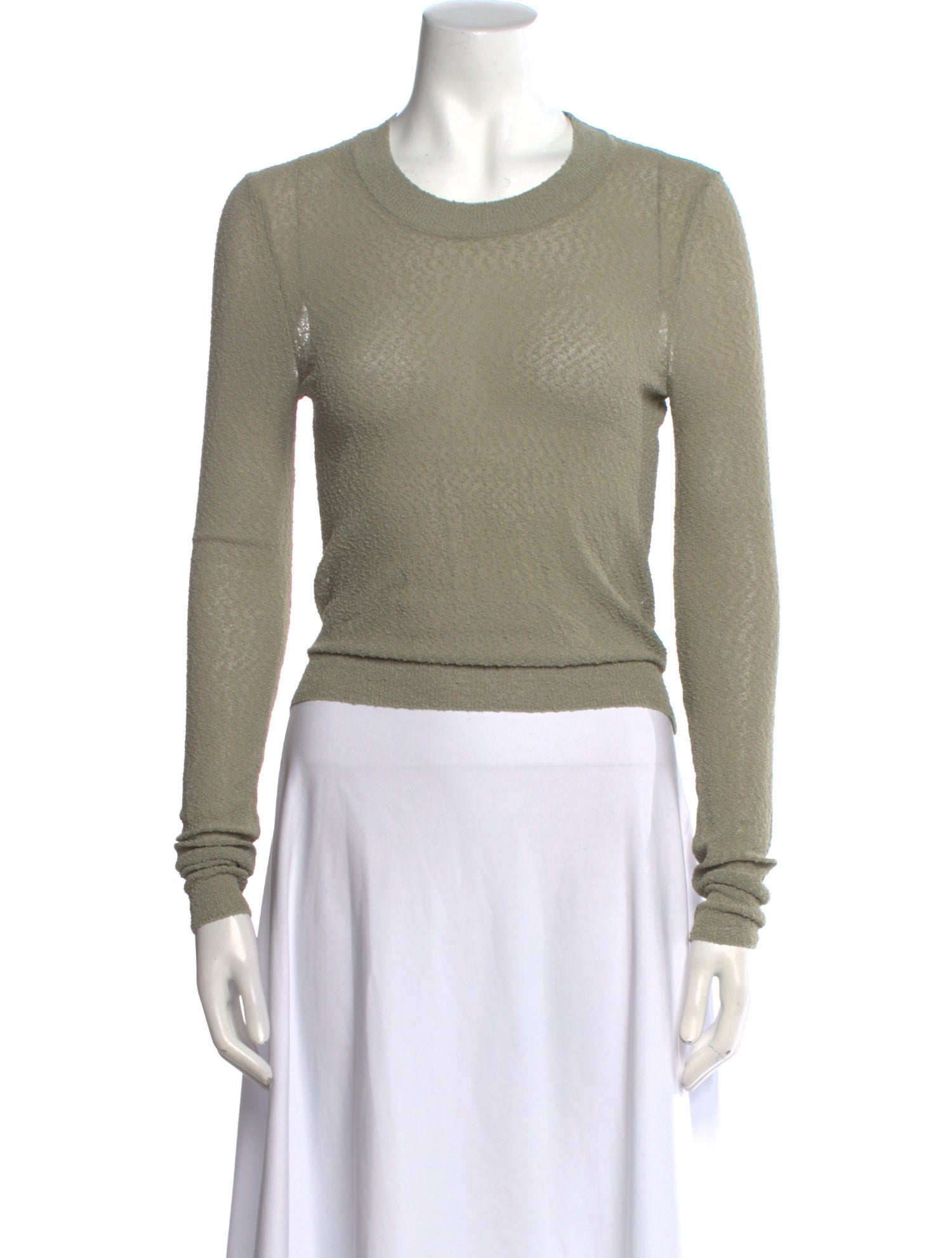 AMI Alexandre Mattiussi Crew Neck Long Sleeve Sweatshirt