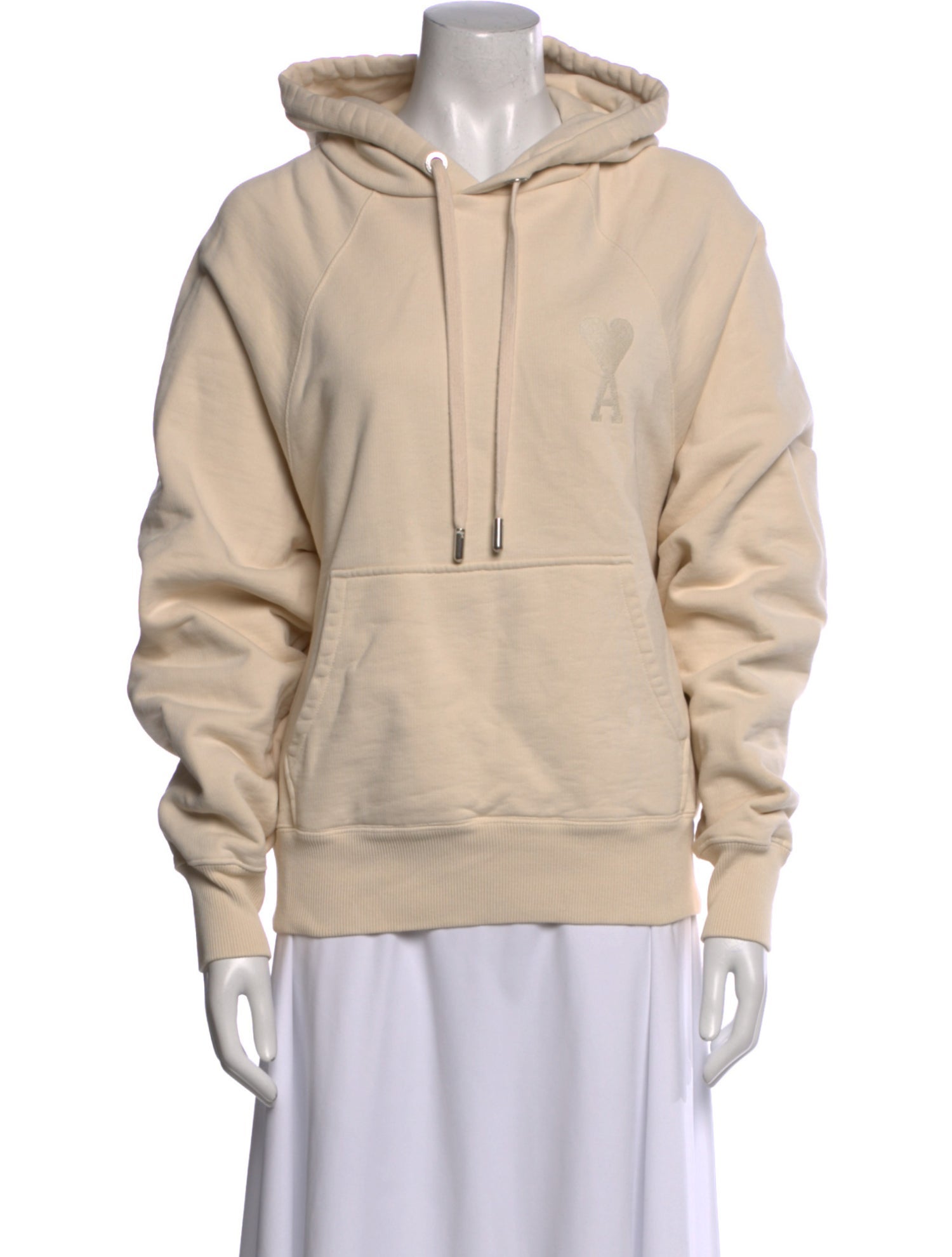 AMI Alexandre Mattiussi Mock Neck Long Sleeve Sweatshirt