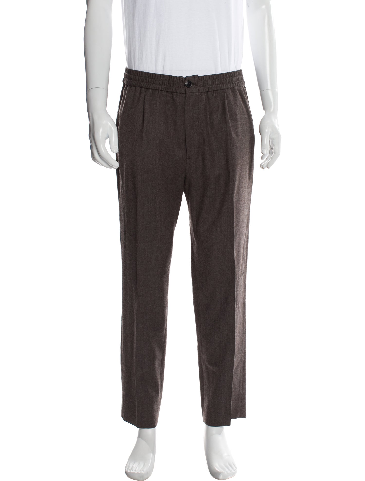 AMI Alexandre Mattiussi Virgin Wool Dress Pants