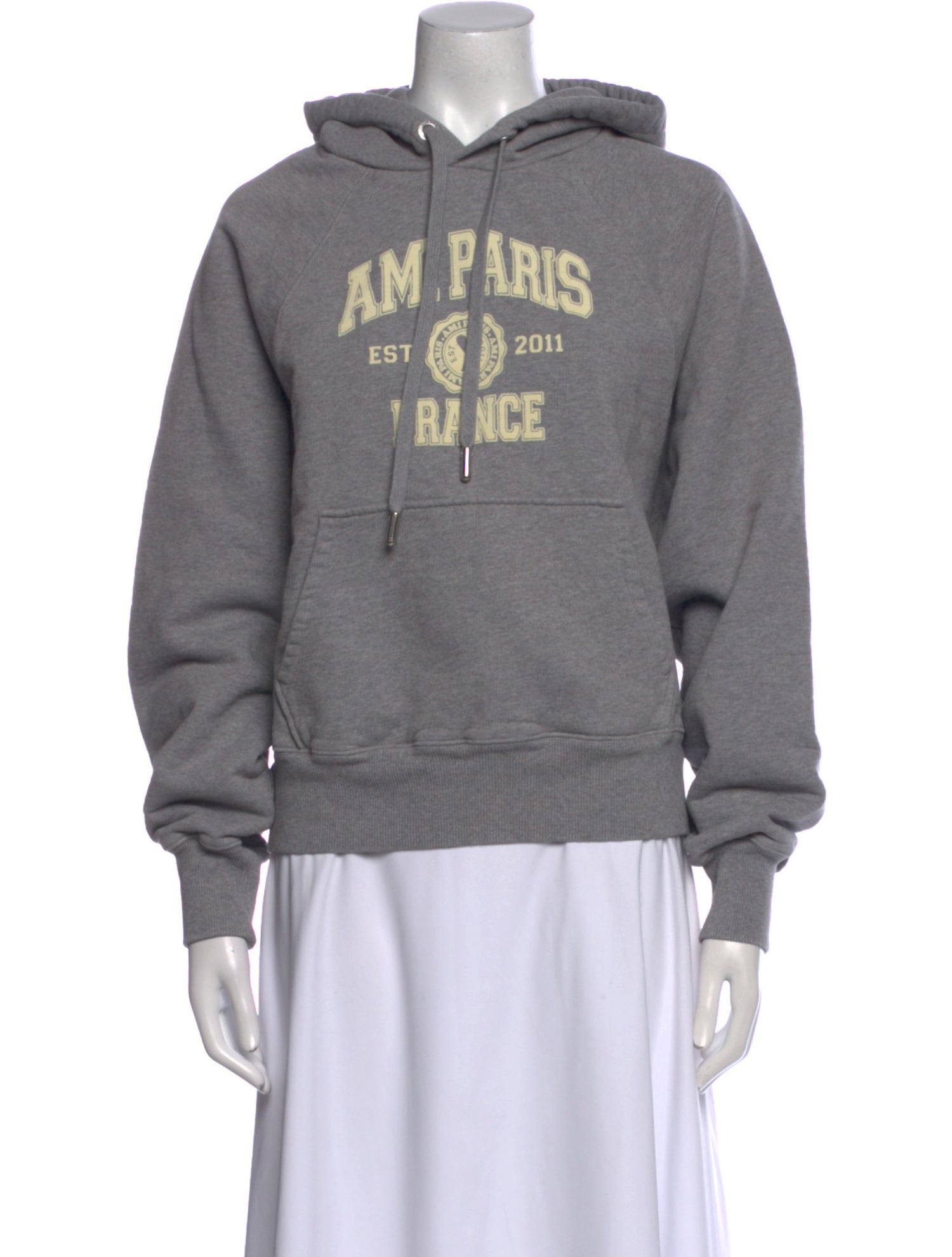 AMI Alexandre Mattiussi Graphic Print Crew Neck Sweatshirt