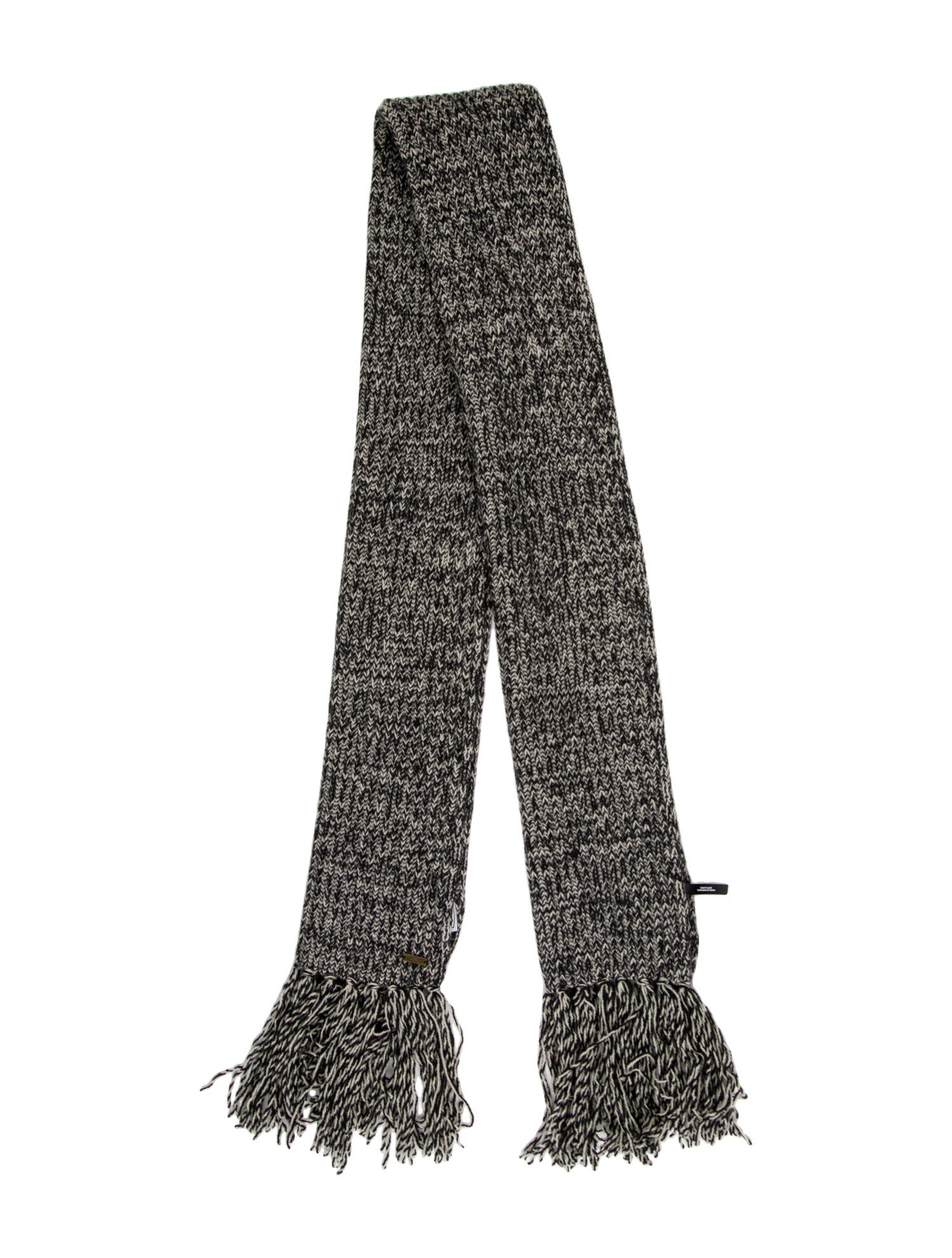 AMI Alexandre Mattiussi Wool Printed Scarf