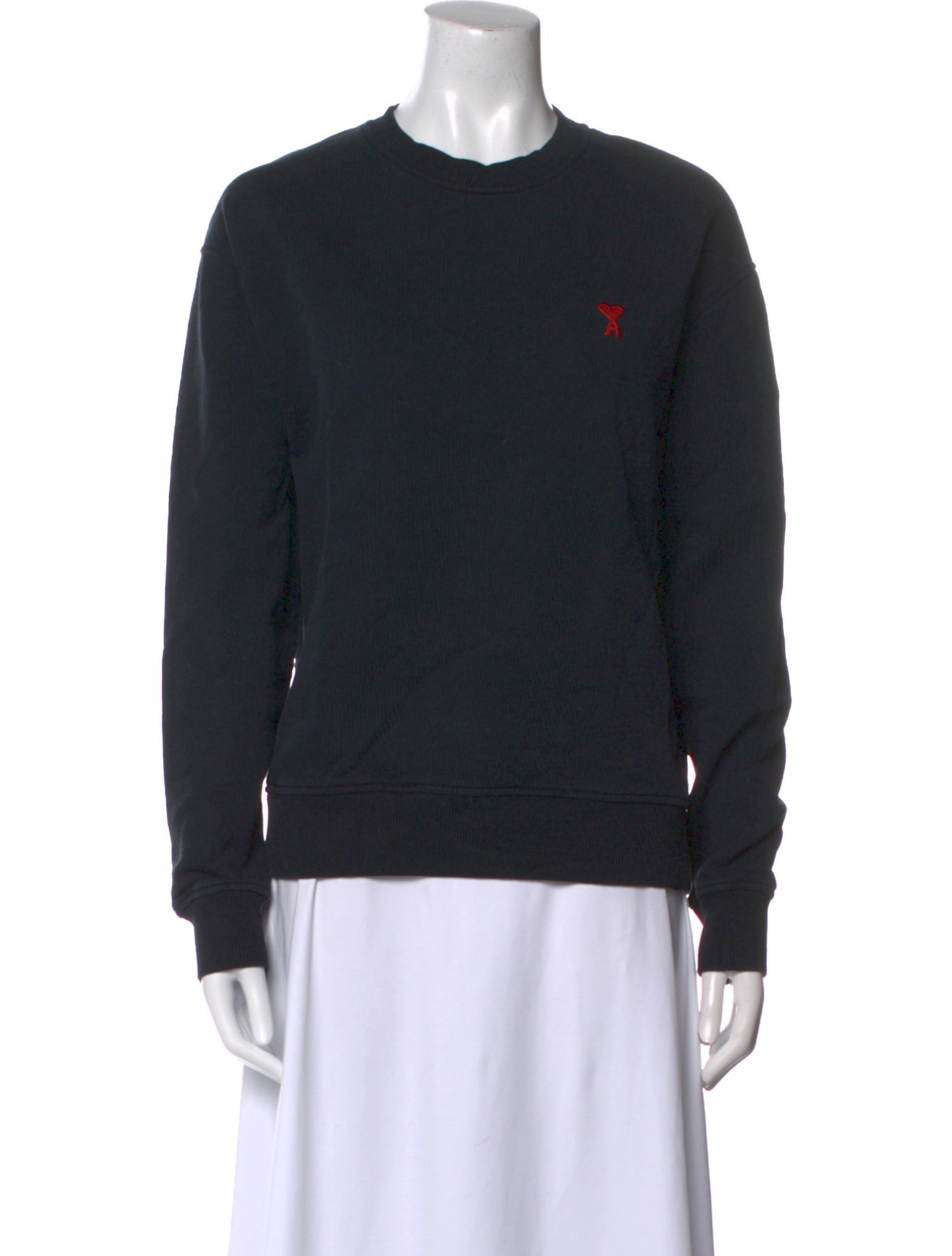 AMI Alexandre Mattiussi Crew Neck Long Sleeve Sweatshirt