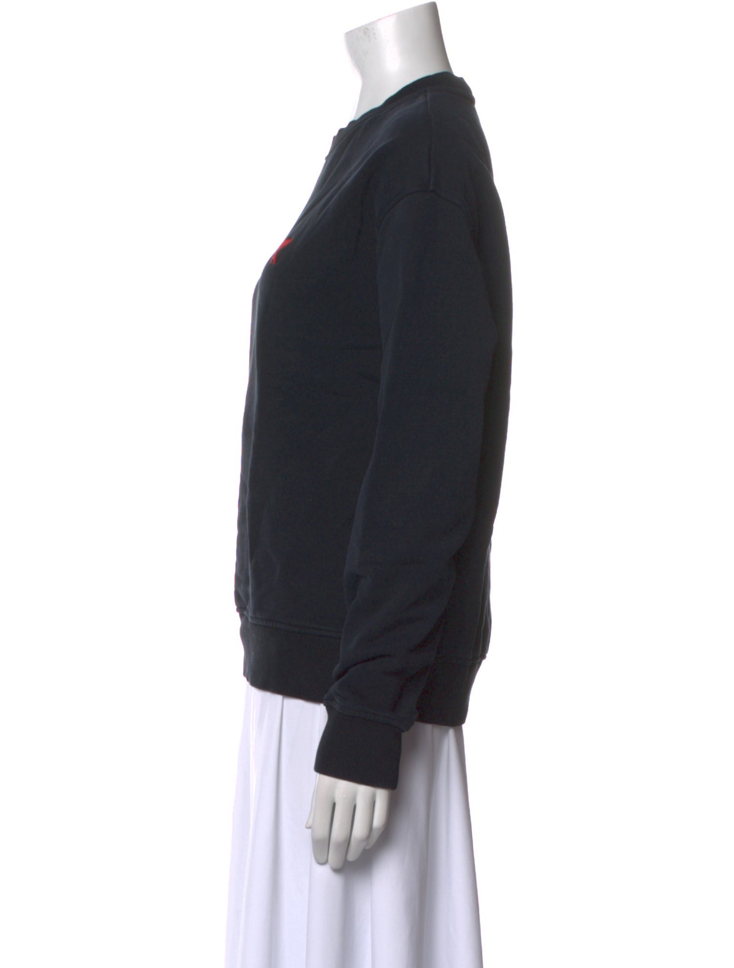 AMI Alexandre Mattiussi Crew Neck Long Sleeve Sweatshirt