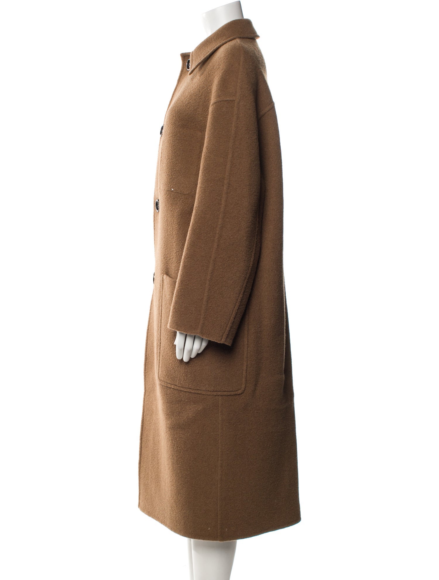 AMI Alexandre Mattiussi Wool Coat