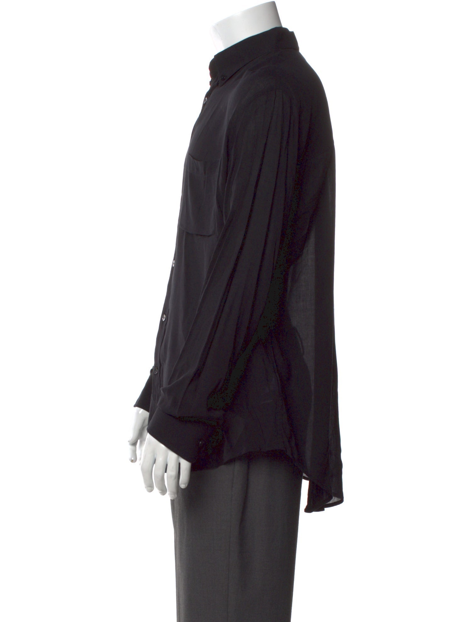 AMI Alexandre Mattiussi Long Sleeve Dress Shirt