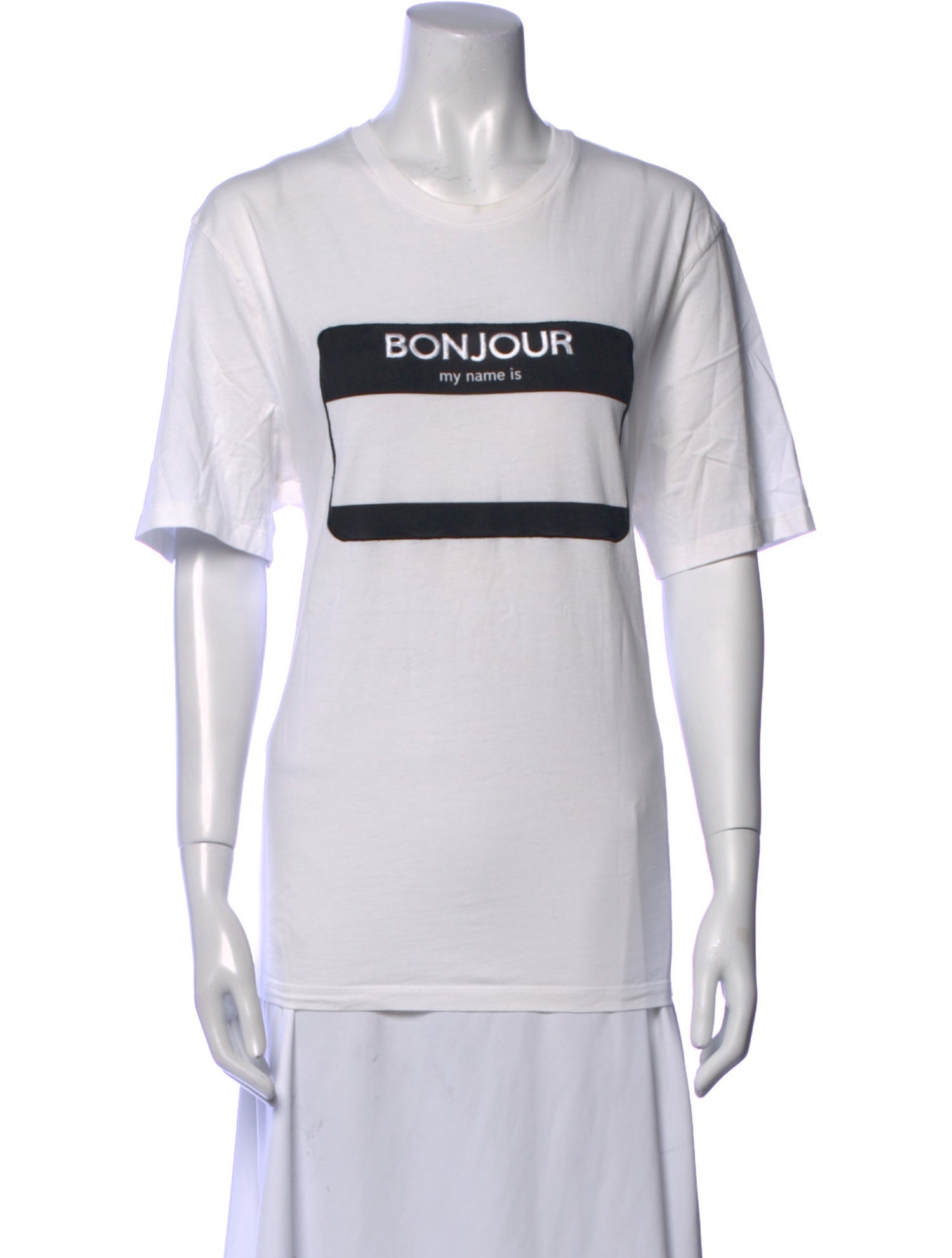 AMI Alexandre Mattiussi Graphic Print Crew Neck T-Shirt