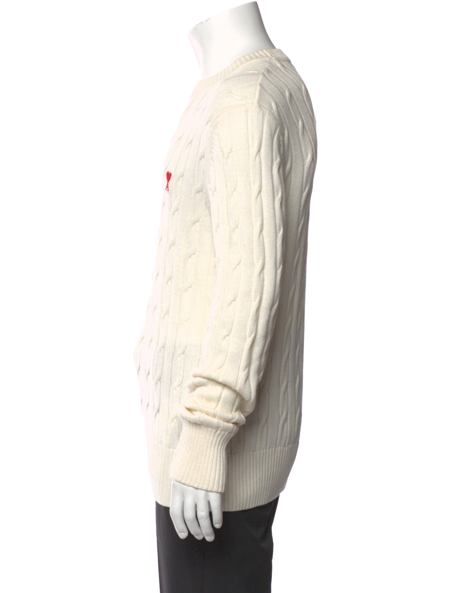 AMI Alexandre Mattiussi Crew Neck Long Sleeve Pullover