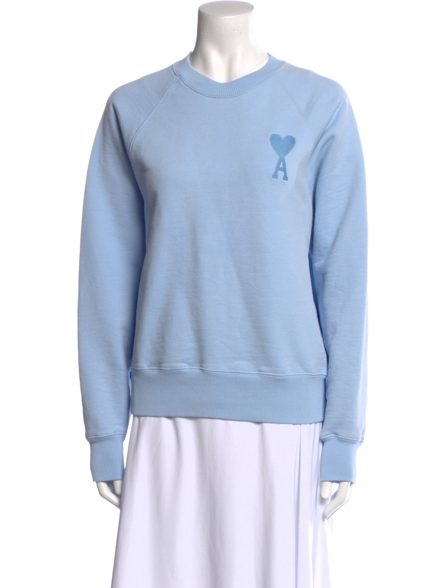 AMI Alexandre Mattiussi Crew Neck Long Sleeve Sweatshirt