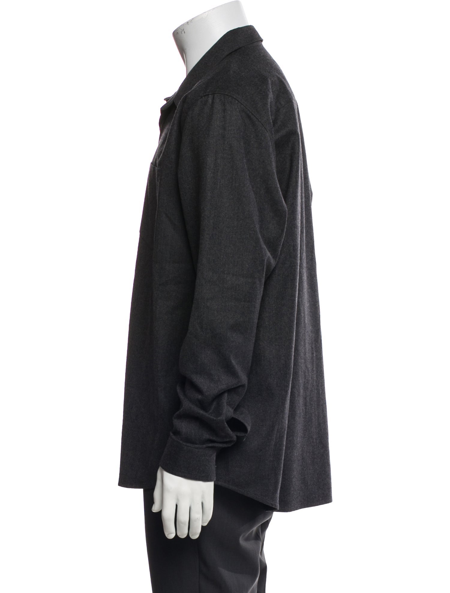 AMI Alexandre Mattiussi Long Sleeve Dress Shirt