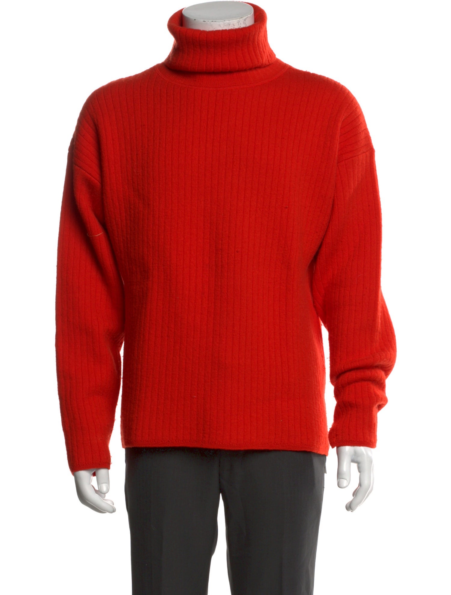 AMI Alexandre Mattiussi Merino Wool Turtleneck Pullover