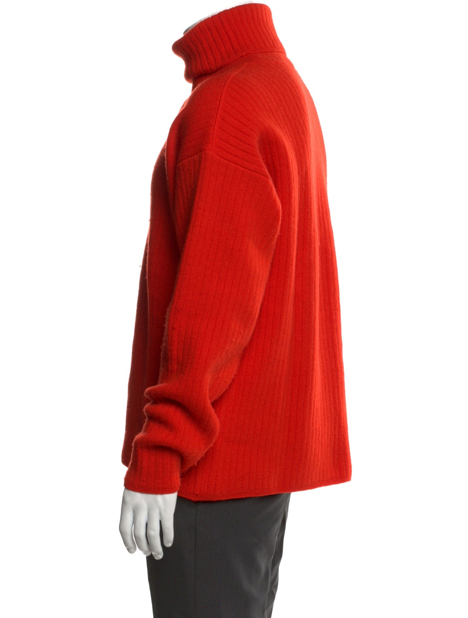 AMI Alexandre Mattiussi Merino Wool Turtleneck Pullover