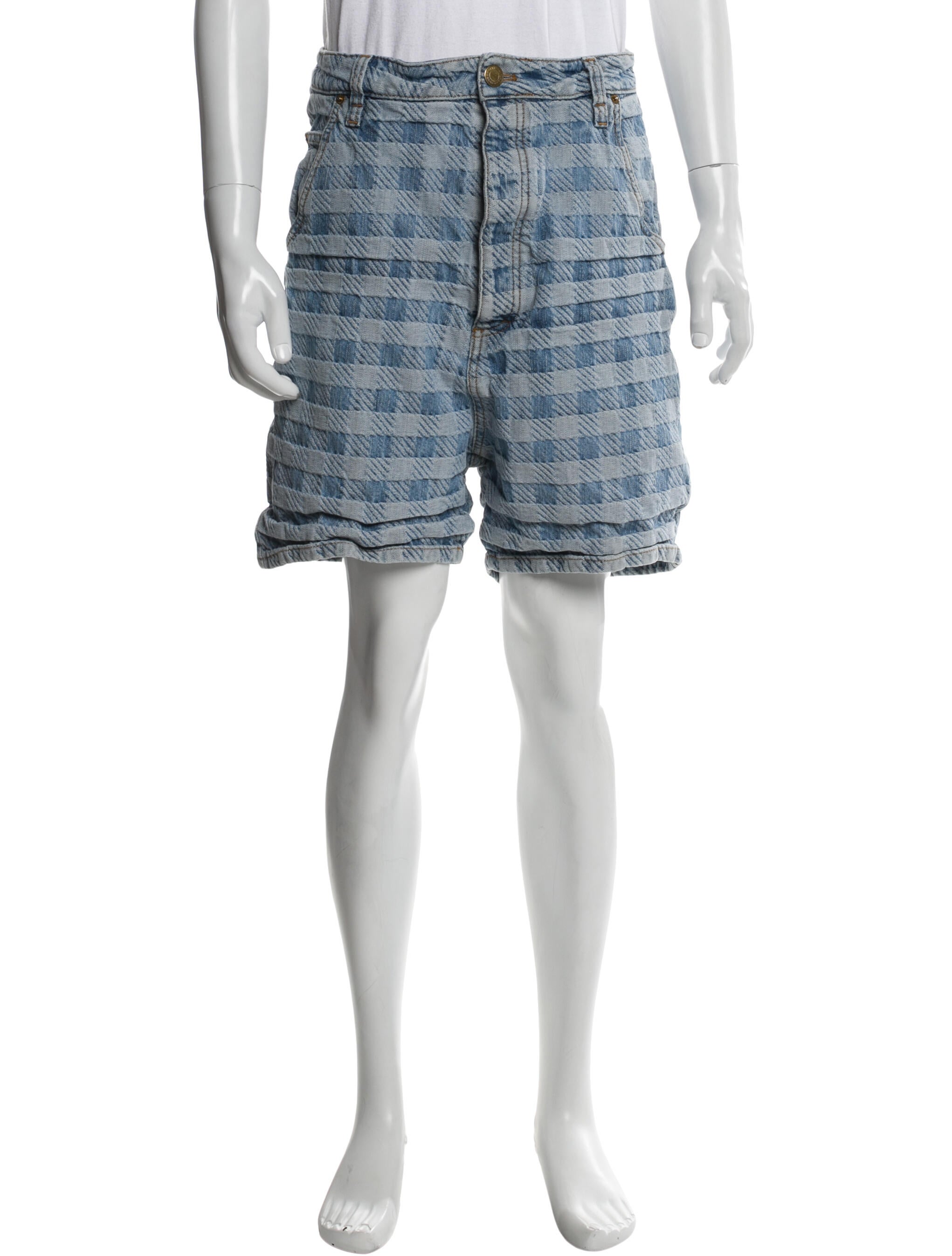AMI Alexandre Mattiussi Denim Shorts