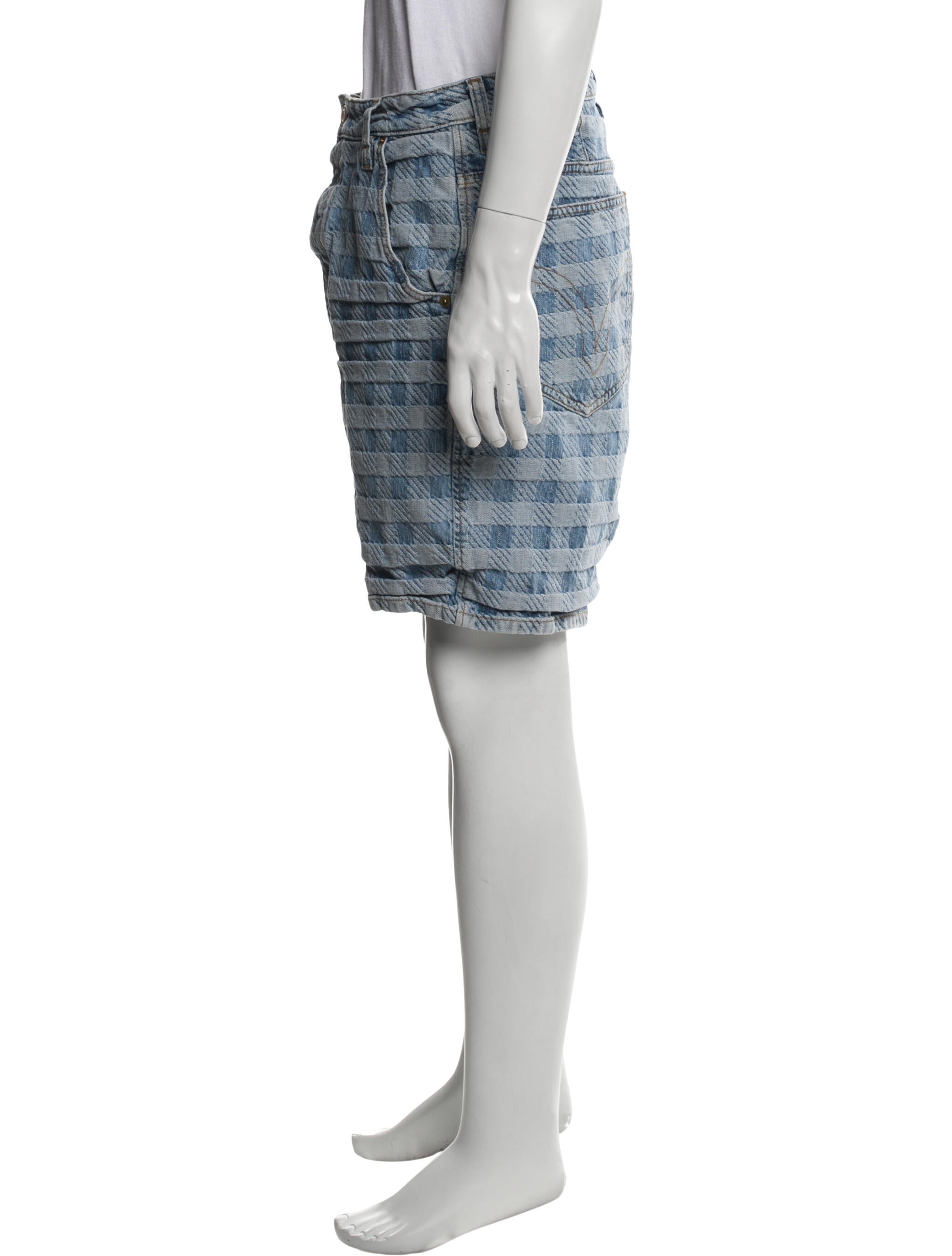 AMI Alexandre Mattiussi Denim Shorts