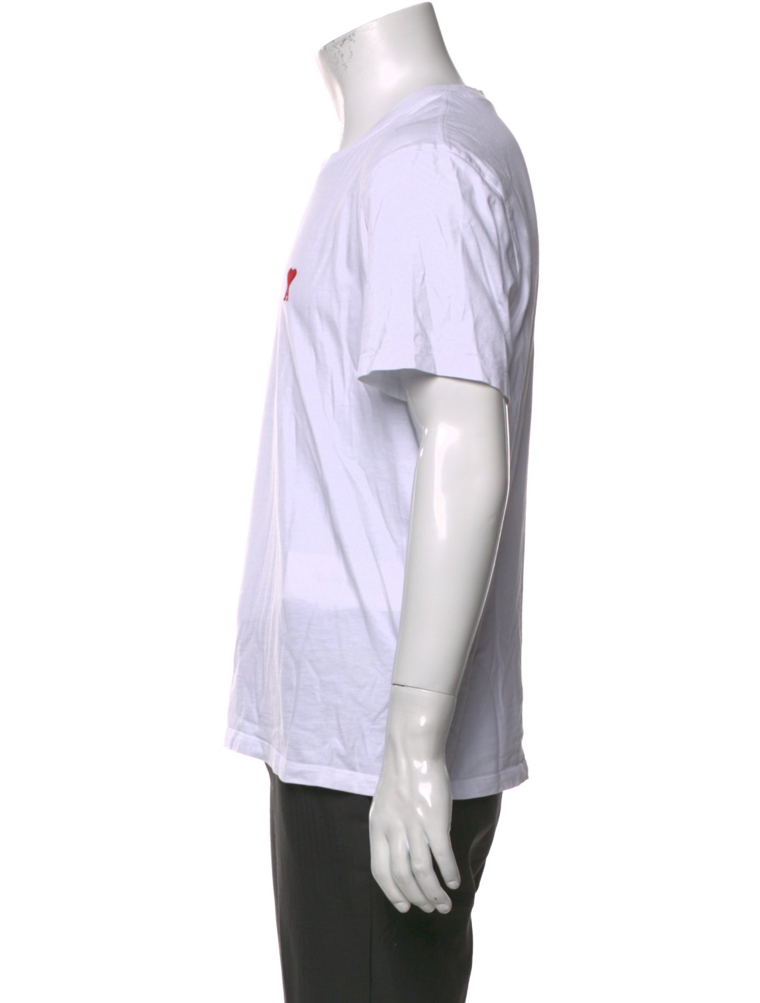 AMI Alexandre Mattiussi Graphic Print Crew Neck T-Shirt