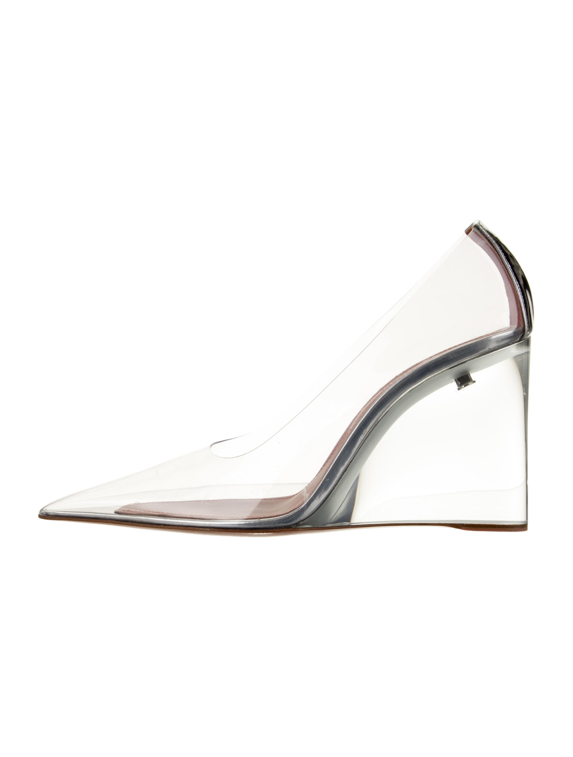 Amina Muaddi ANE PVC Pumps Clear Pumps, Shoes AMINM22795 The RealReal
