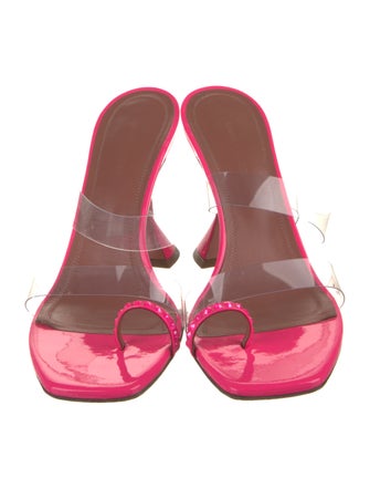 Amina Muaddi Sami PVC Slides