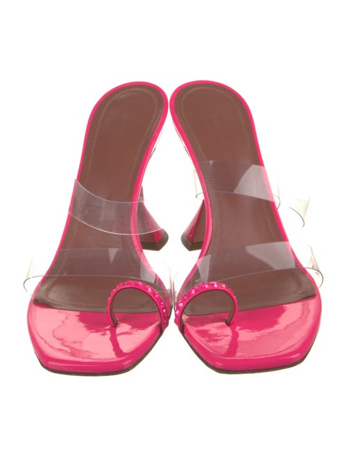 Amina Muaddi Sami PVC Slides