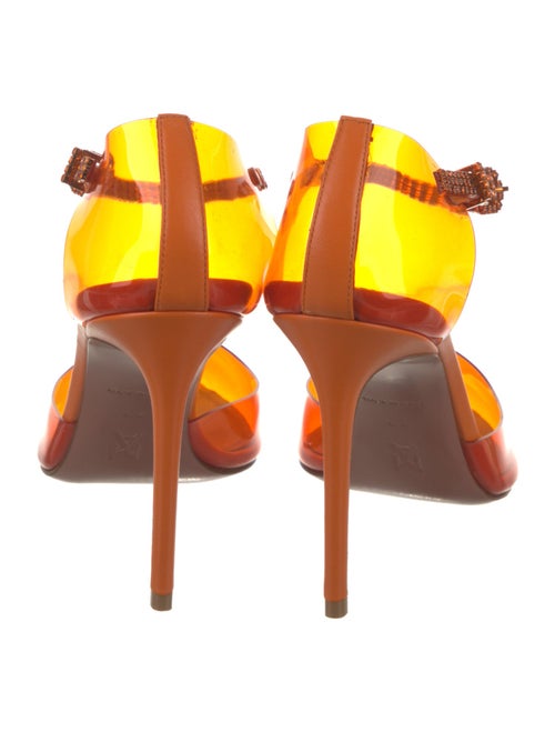 Amina Muaddi 2022 PVC D'Orsay Pumps