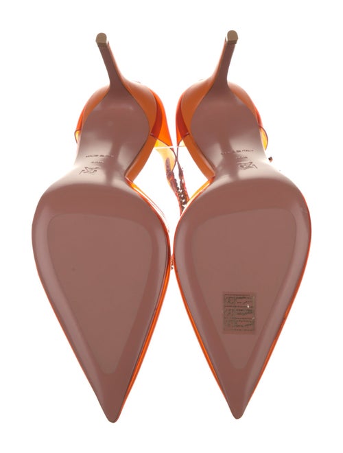 Amina Muaddi 2022 PVC D'Orsay Pumps