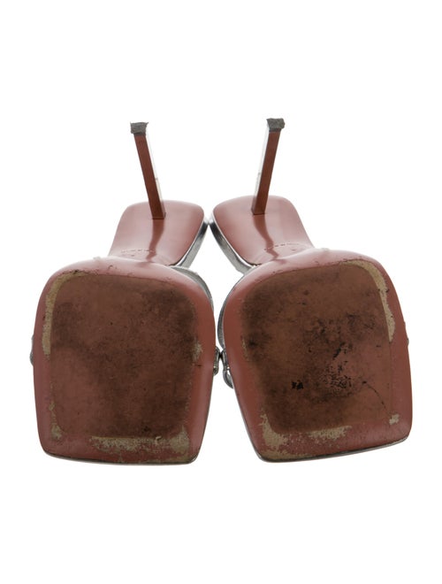 Amina Muaddi Adriana Slipper Patent Leather Slides