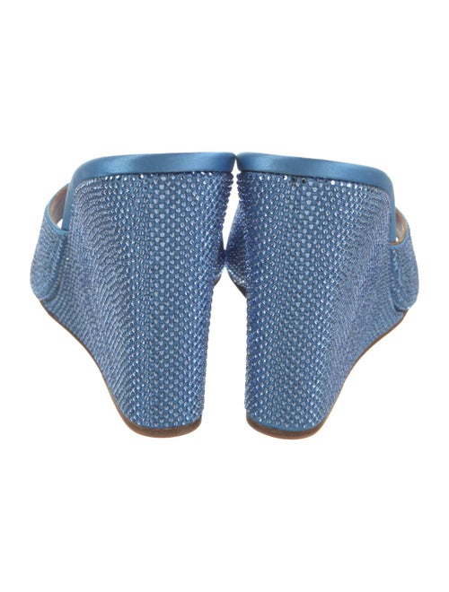 Amina Muaddi Lupita Satin Slides