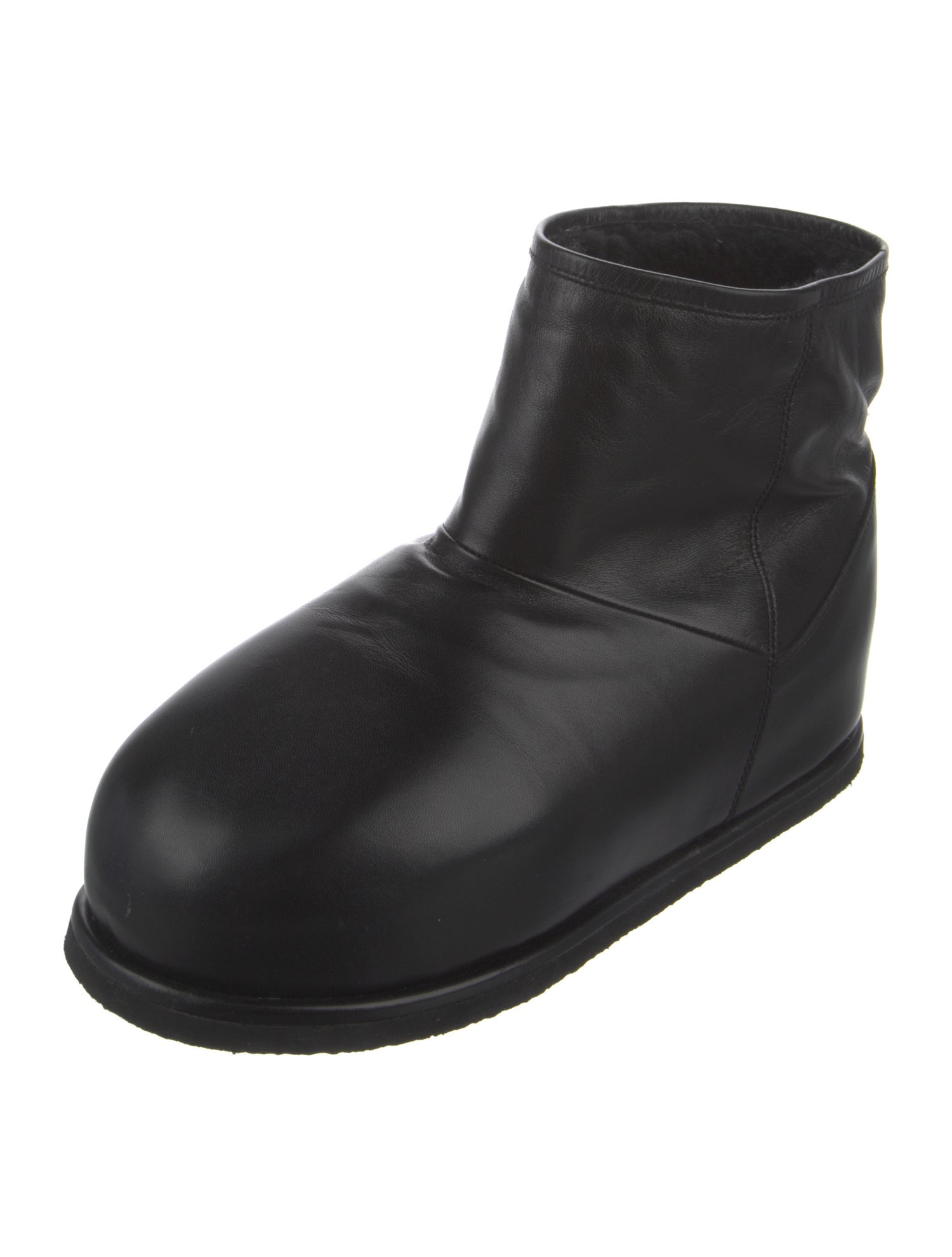 Amina Muaddi Heidi Leather Boots