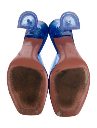 Amina Muaddi PVC Slides