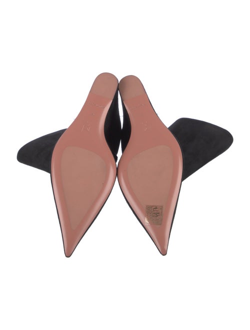 Amina Muaddi Suede Boots