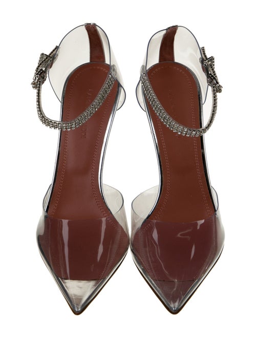 Amina Muaddi 2022 PVC Mules