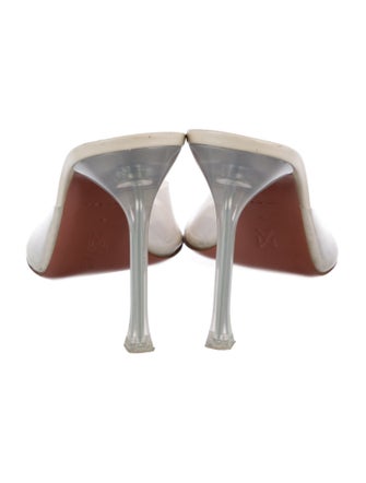 Amina Muaddi PVC Slides