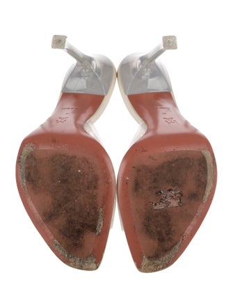 Amina Muaddi PVC Slides