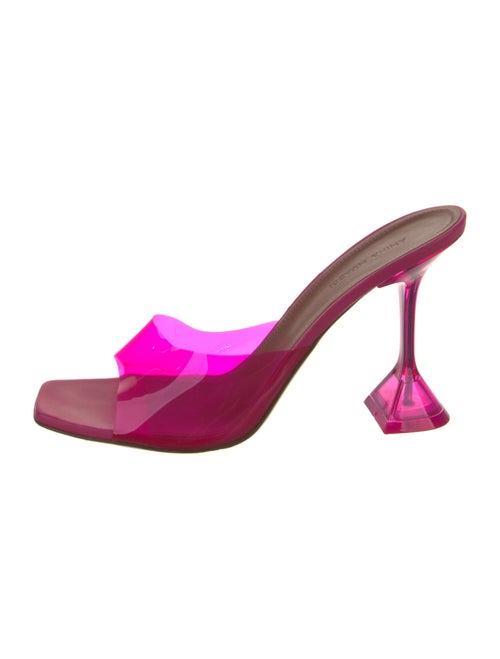 Amina Muaddi Lupita PVC Slides