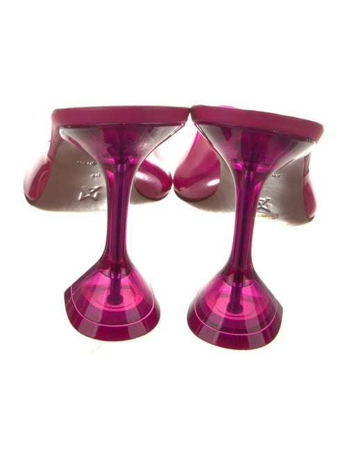 Amina Muaddi Lupita PVC Slides