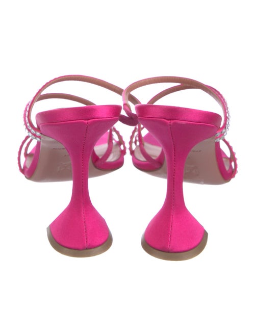 Amina Muaddi Naima Satin Slides