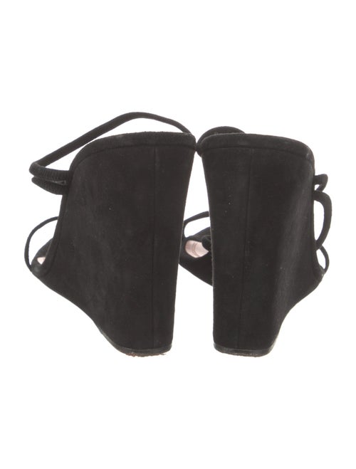 Amina Muaddi Naima Suede Sandals