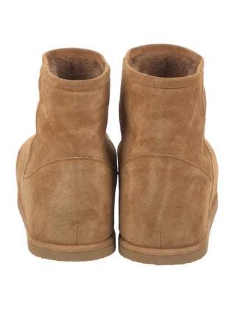 Amina Muaddi Suede Boots