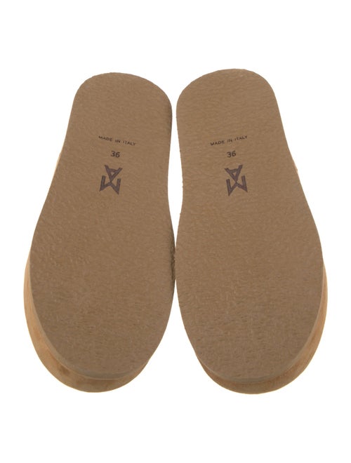 Amina Muaddi Suede Boots