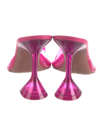 Amina Muaddi PVC Slides