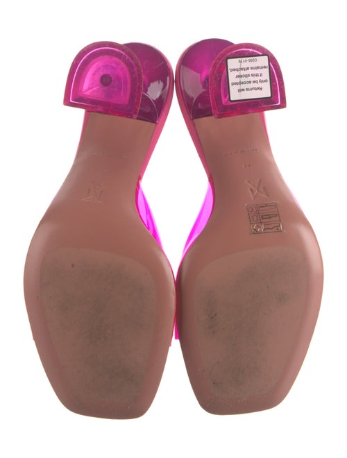 Amina Muaddi PVC Slides