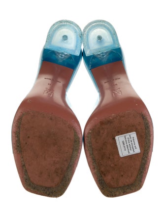 Amina Muaddi Lupita PVC Slides