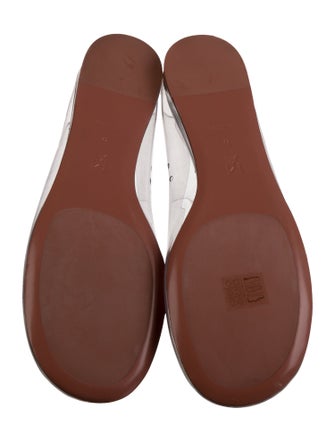 Amina Muaddi Betty PVC Flats