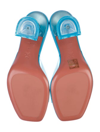 Amina Muaddi PVC Slides