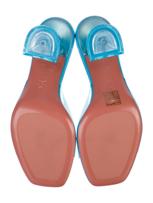 Amina Muaddi PVC Slides