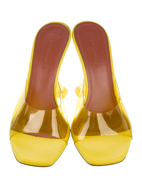 Amina Muaddi PVC Slides