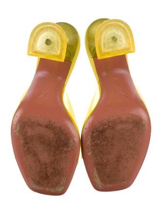 Amina Muaddi PVC Slides